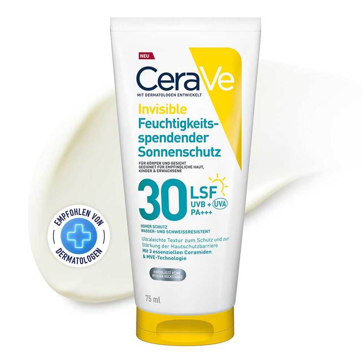Cerave Sonnenschutz Körper feuchtigkeitssp.SPF 30, 75 ml