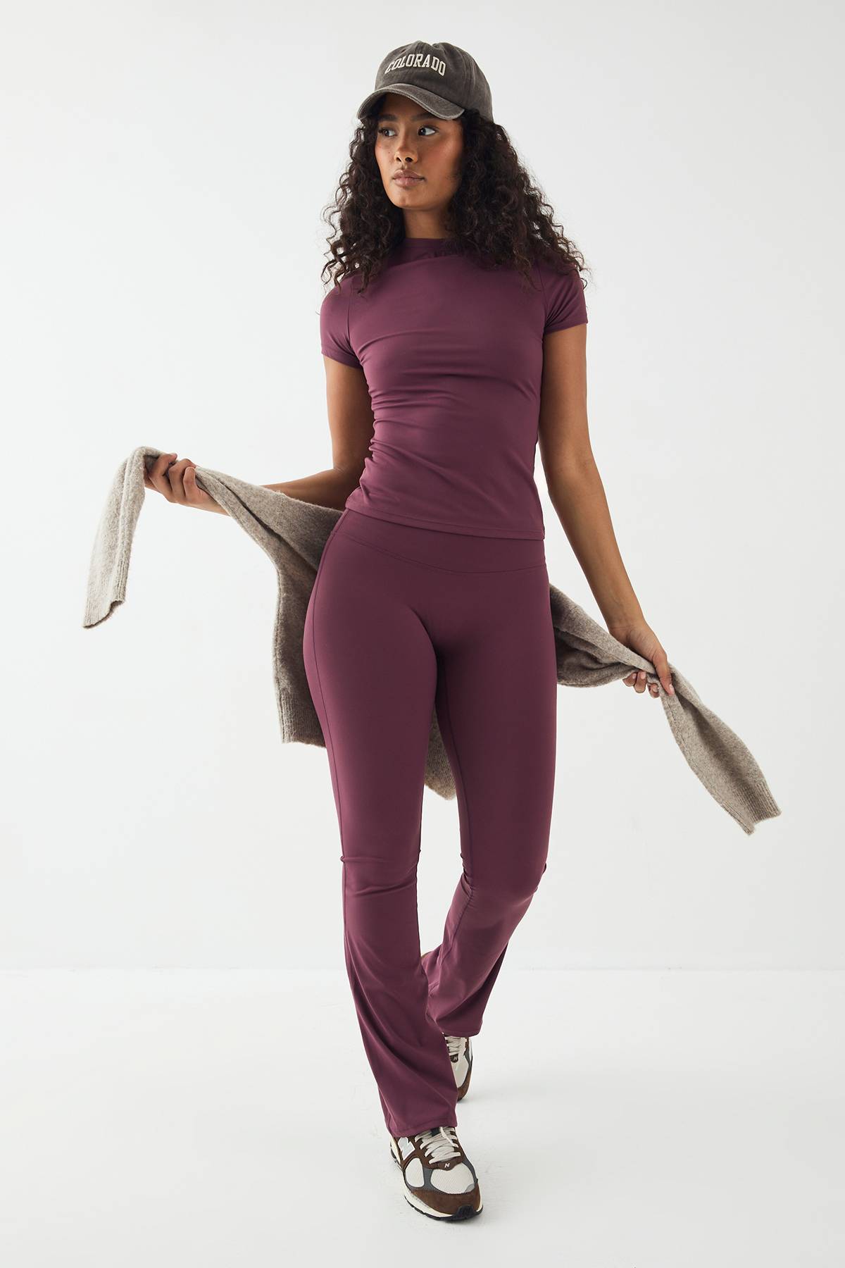 Legging de Yoga Évasé Taille Haute Ultra Sculptant DSGN Studio Petite