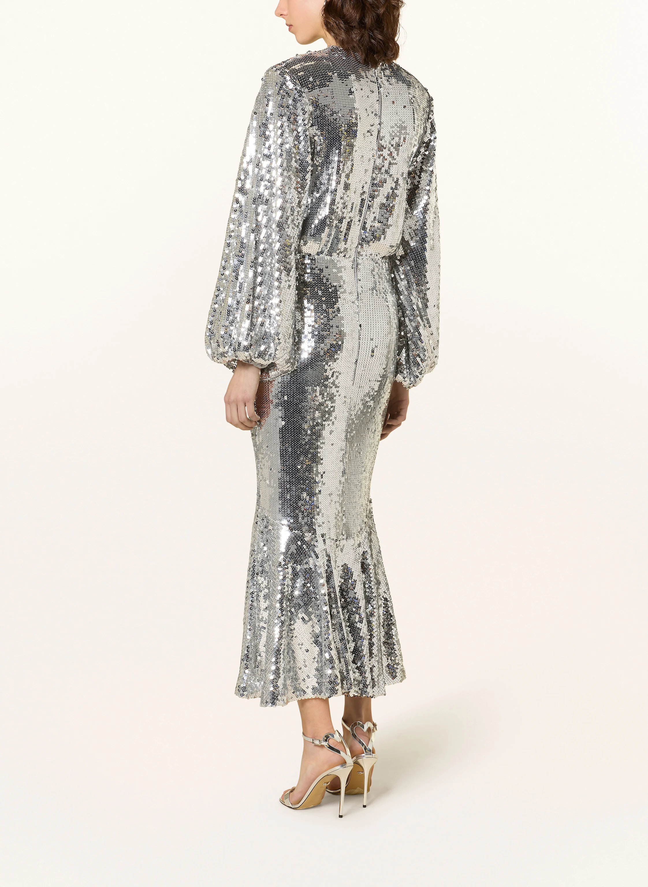 ROTATE Kleid mit Pailletten