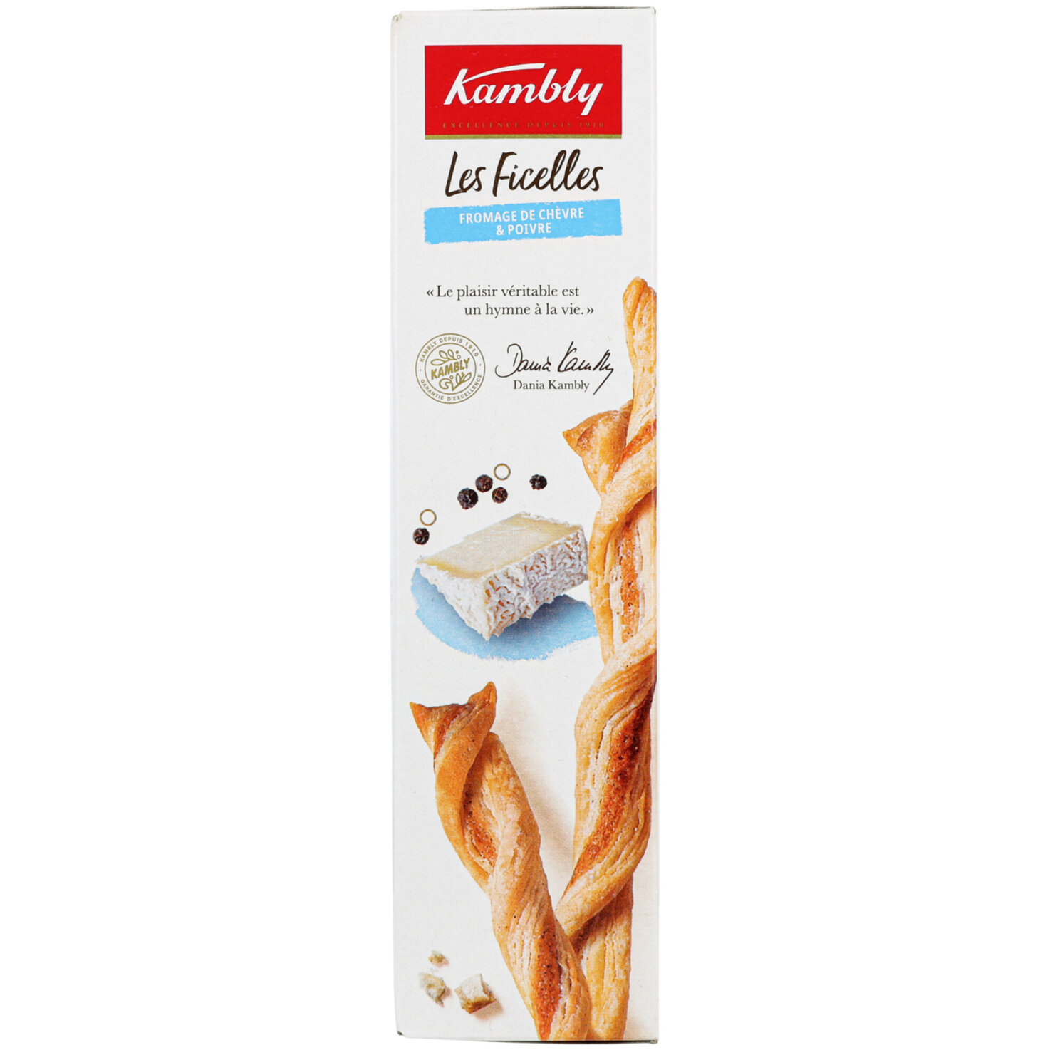 Kambly Les Ficelles Chèvre-Poivre