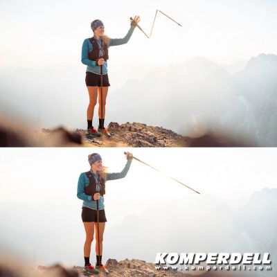 KomperdellCARBON .FXP TRAIL -  FOLDABLE - schwarz