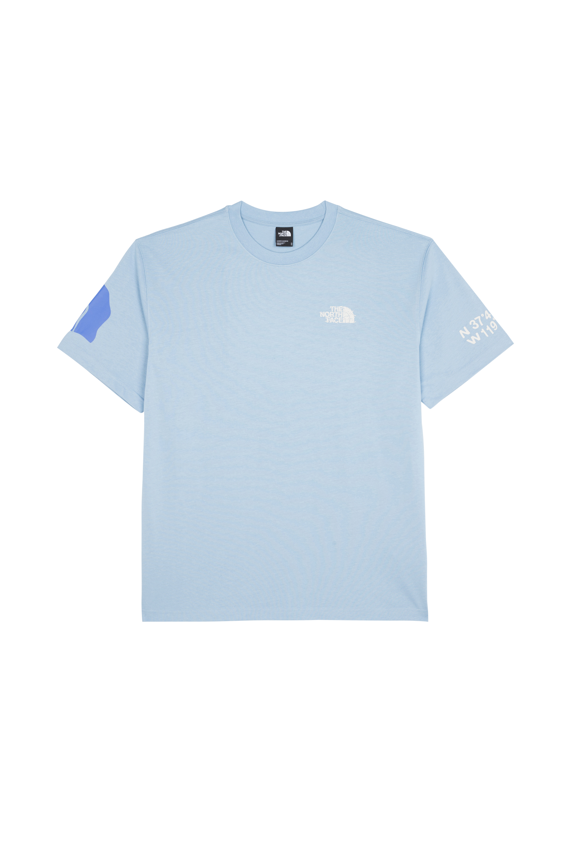 THE NORTH FACE T-shirt  GRAPHIC S/S Bleu