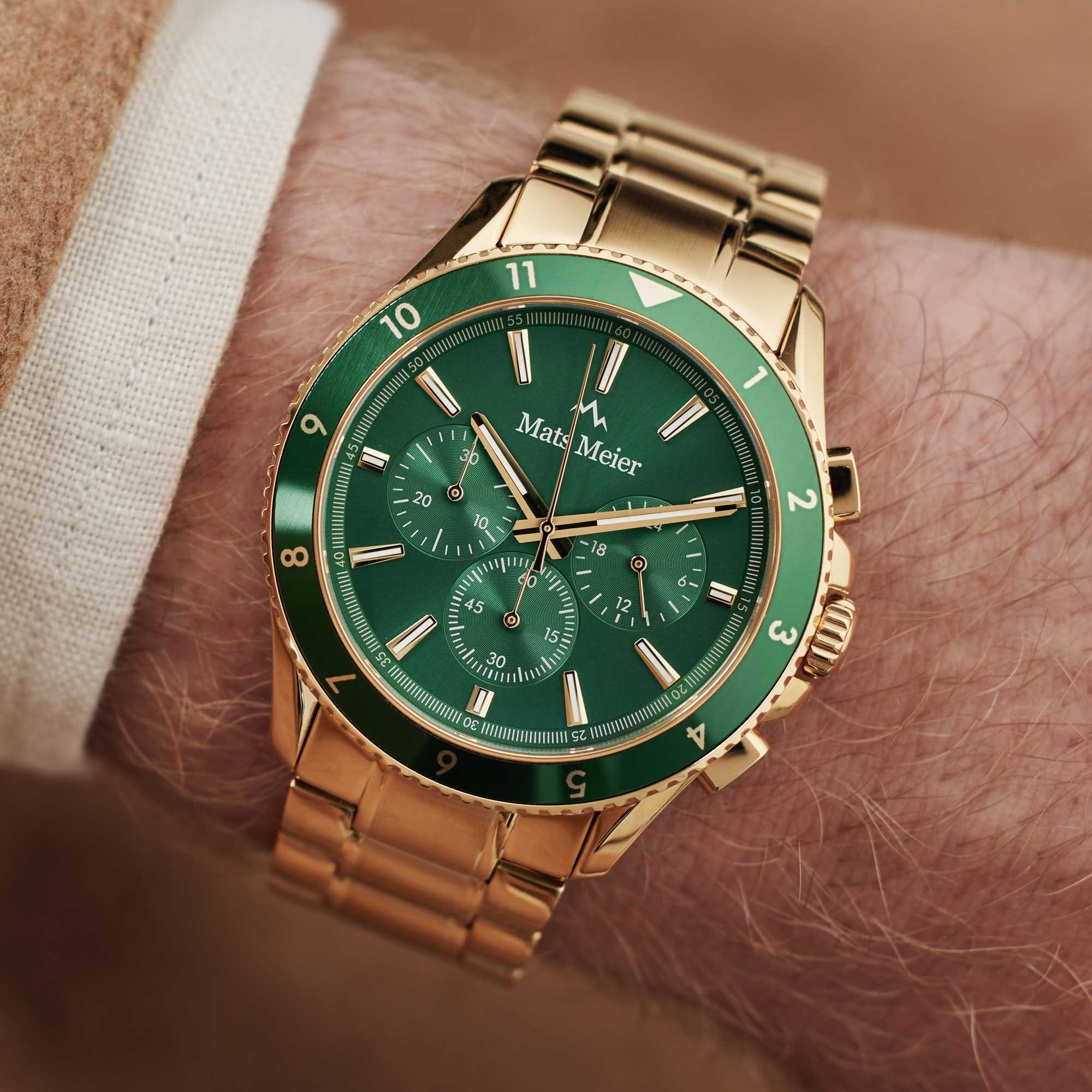 horloge Mats Meier Mats Meier Goud
