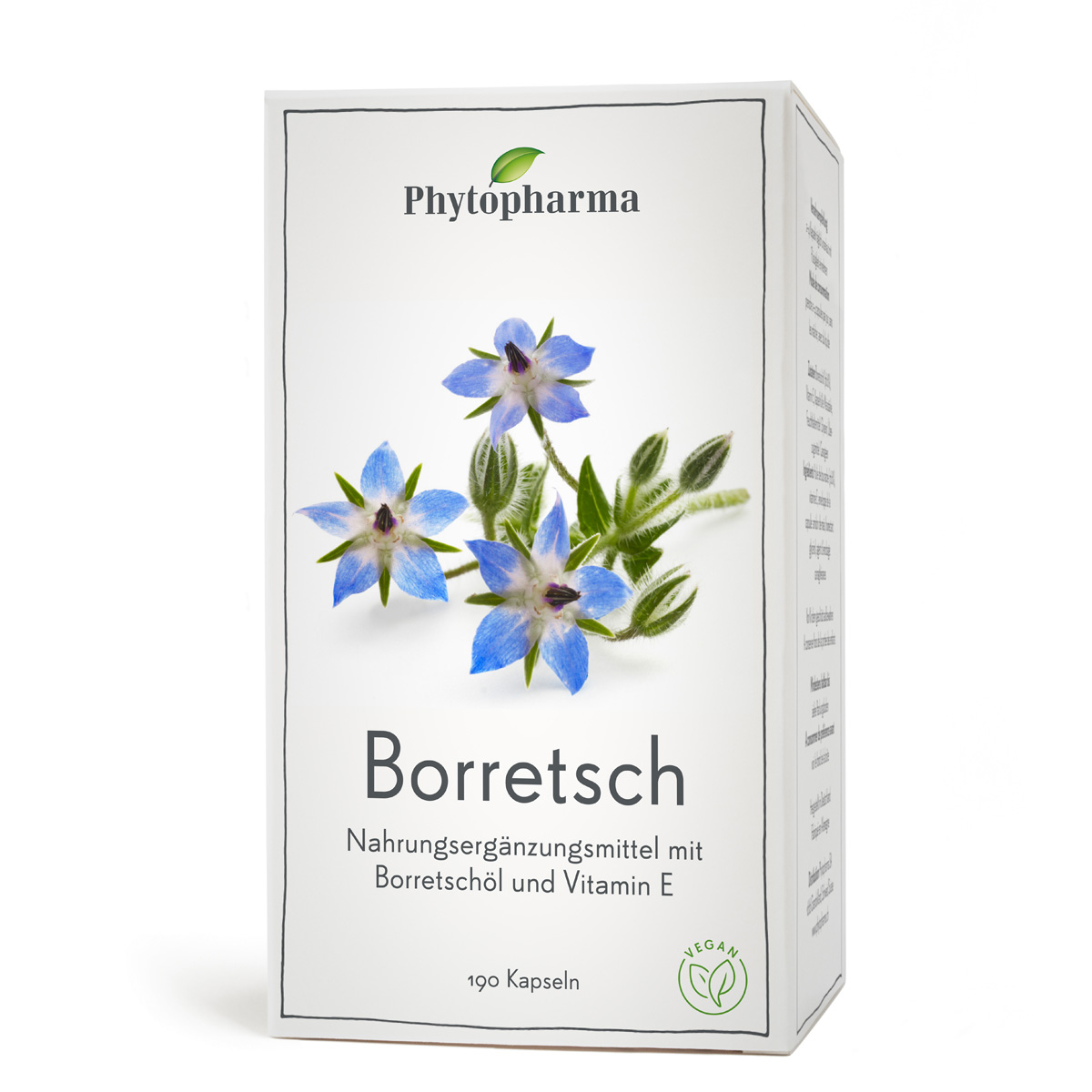 PHYTOPHARMA Borretsch 500 mg<br>190 Stück, Kapsel