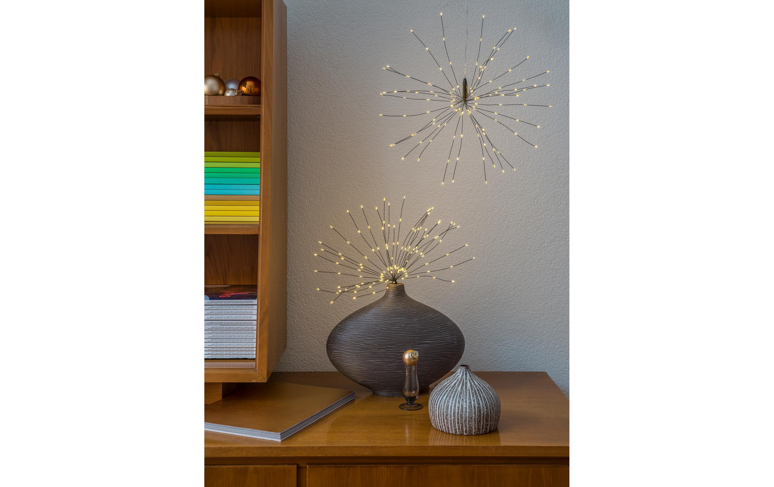 Dekolicht Eridani, Ø 30 cm, SilberLED Weihnachtsdekoration