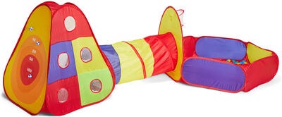 Cloudberry Castle Leketelt Med Tunnel Og 100 Baller