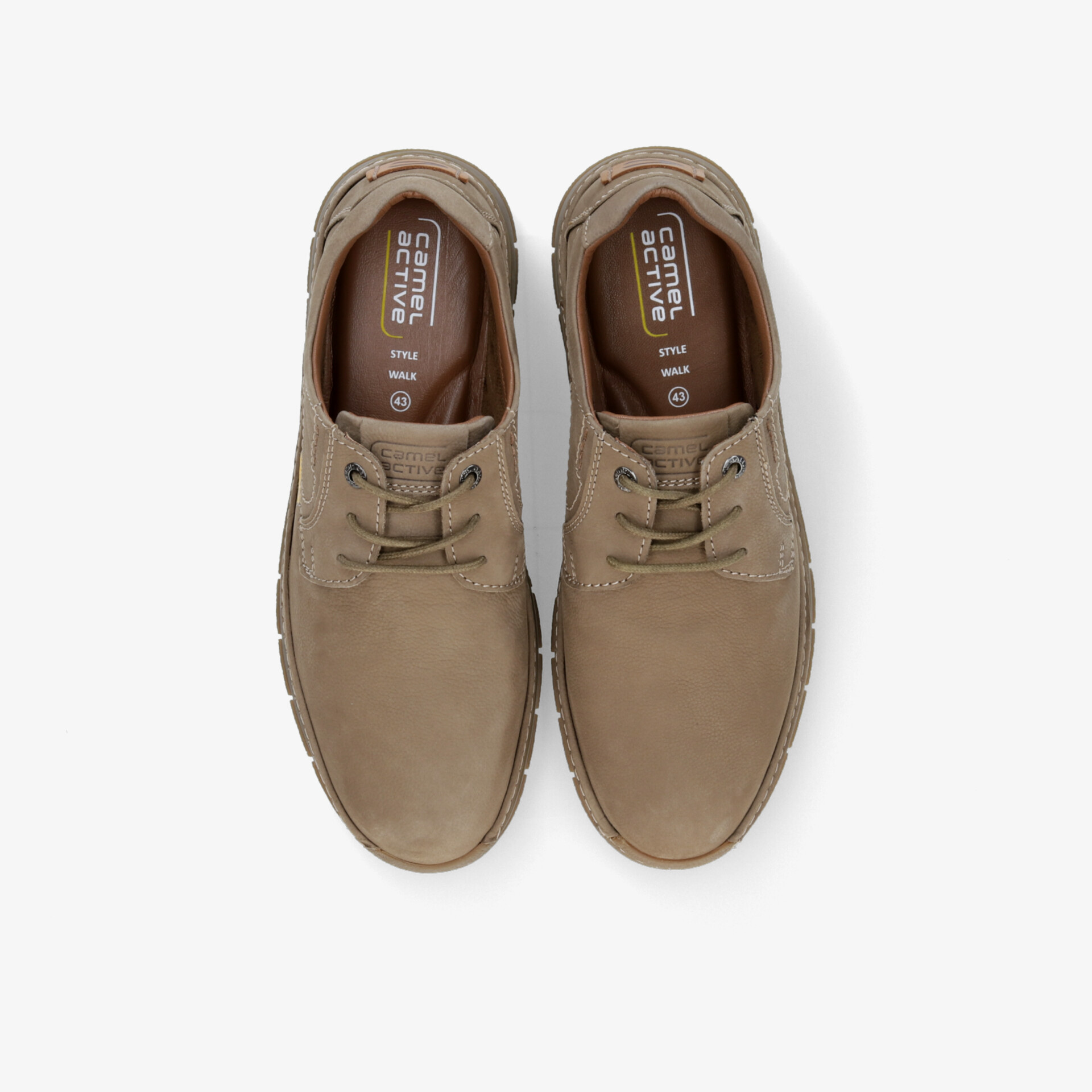 camel active Herren Schnürer beige