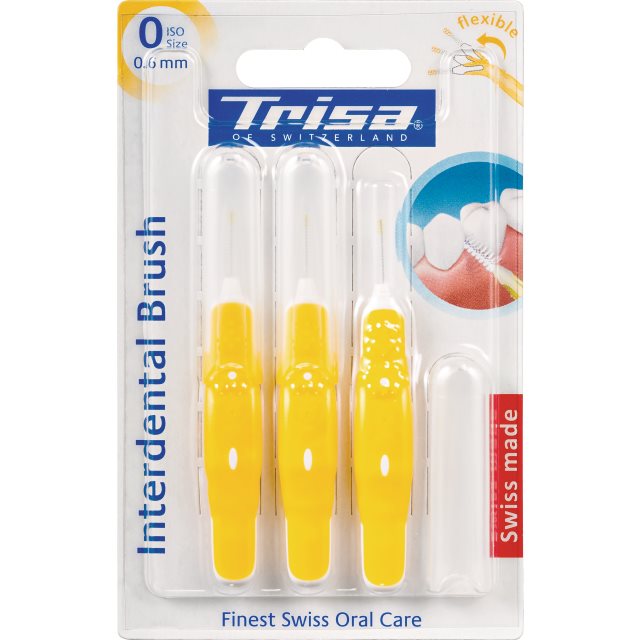 TRISA Interdental Brush ISO 0<br>3 Stück, 0.6mm