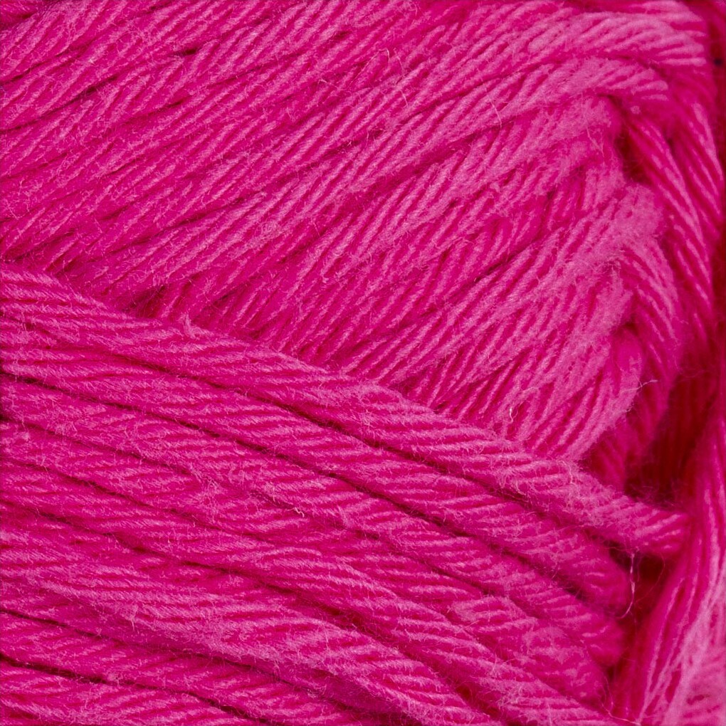 Bomuldsgarn - Nr. 8/8 - Pink - L 80-85 M - 50 G