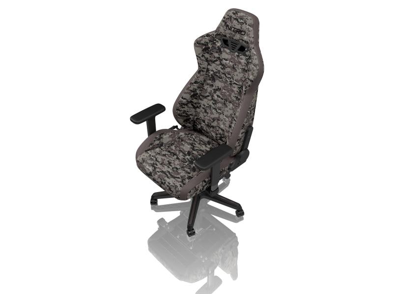 Nitro Concepts Gaming-Stuhl S300 Urban Camo Camouflage Besonders bequemer Computersessel