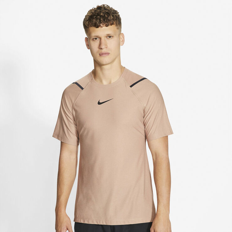 Nike Pro T Shirt Brun