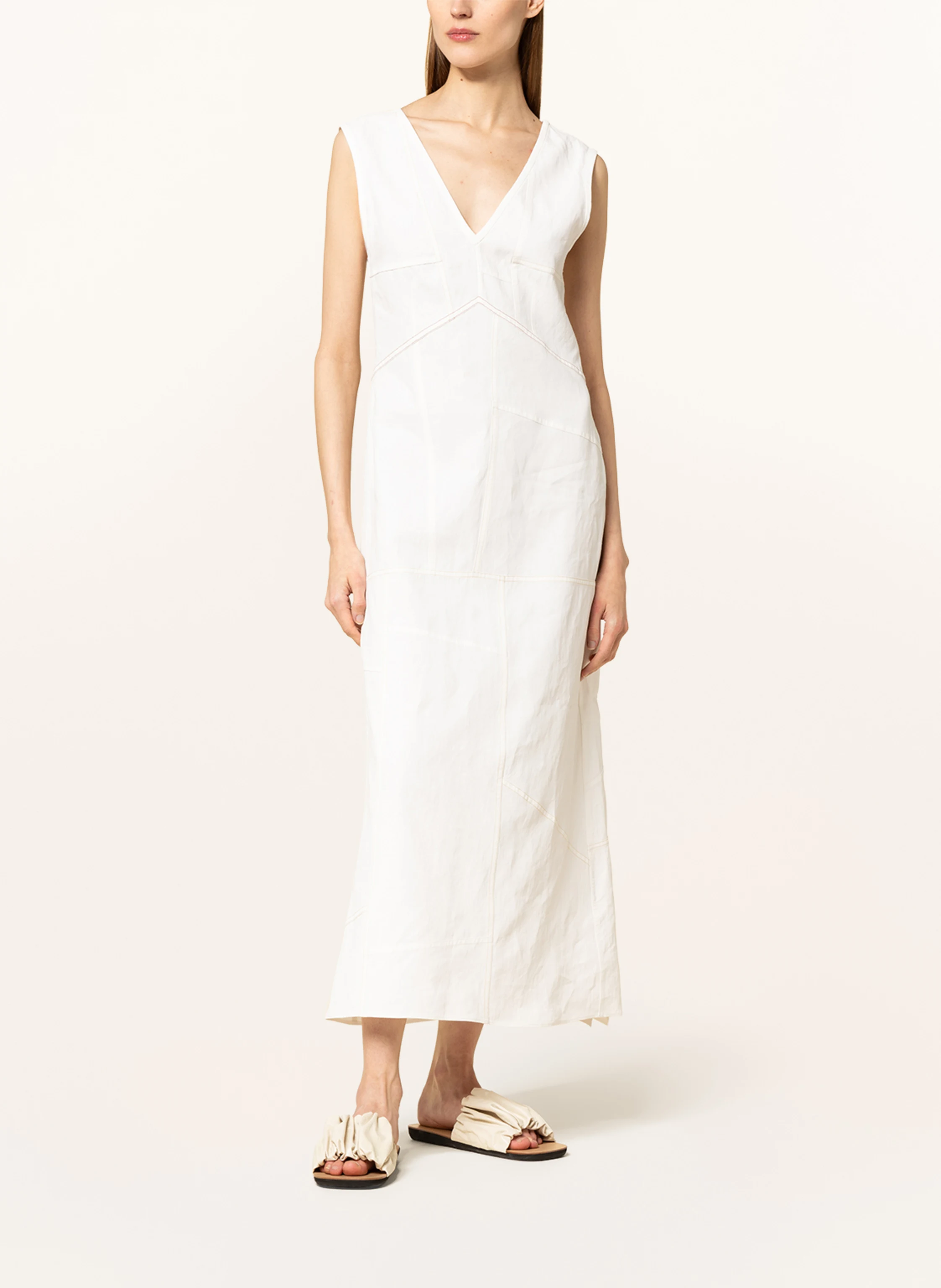 JIL SANDER Leinenkleid