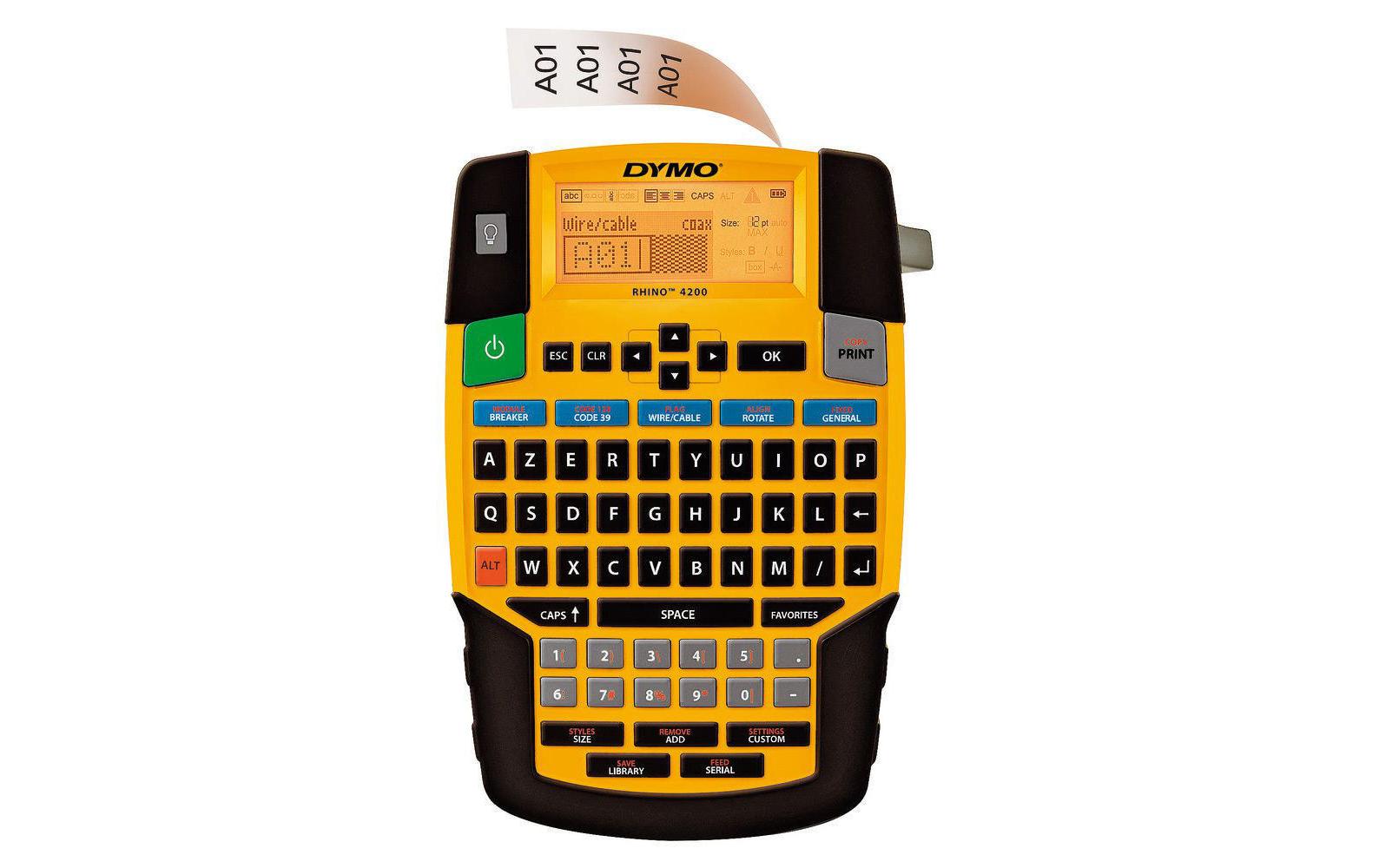 Beschriftungsgerät Rhino 4200<br>Etikettendrucker