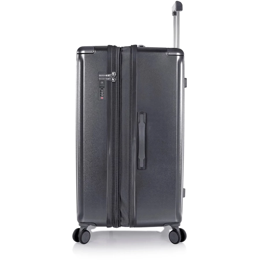 Heys Luxe Trunk - 4-Rollen-Trolley 76 cm erw. gunmetal