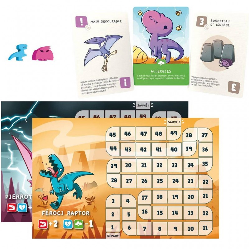 Happy Little Dinosaurs : Extension 5-6 Joueurs