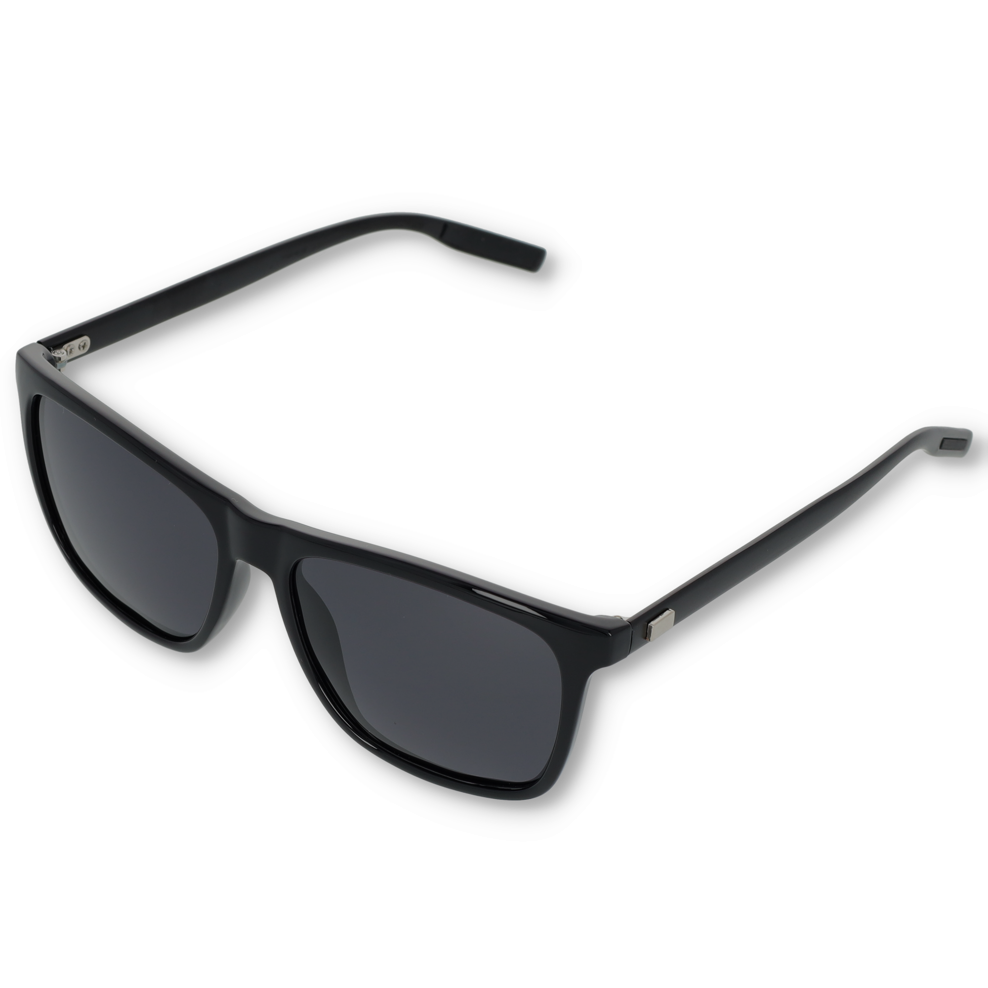 UV400 Sonnenbrille Sport Look für Männer - Schwarz (Eckig)
