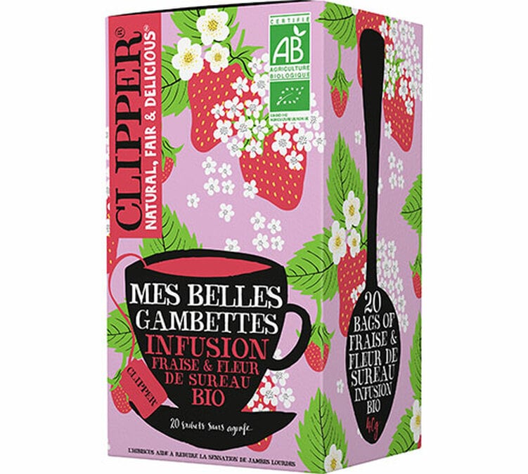 Infusion Mes Belles Gambettes Bio - 20 sachets - Clipper