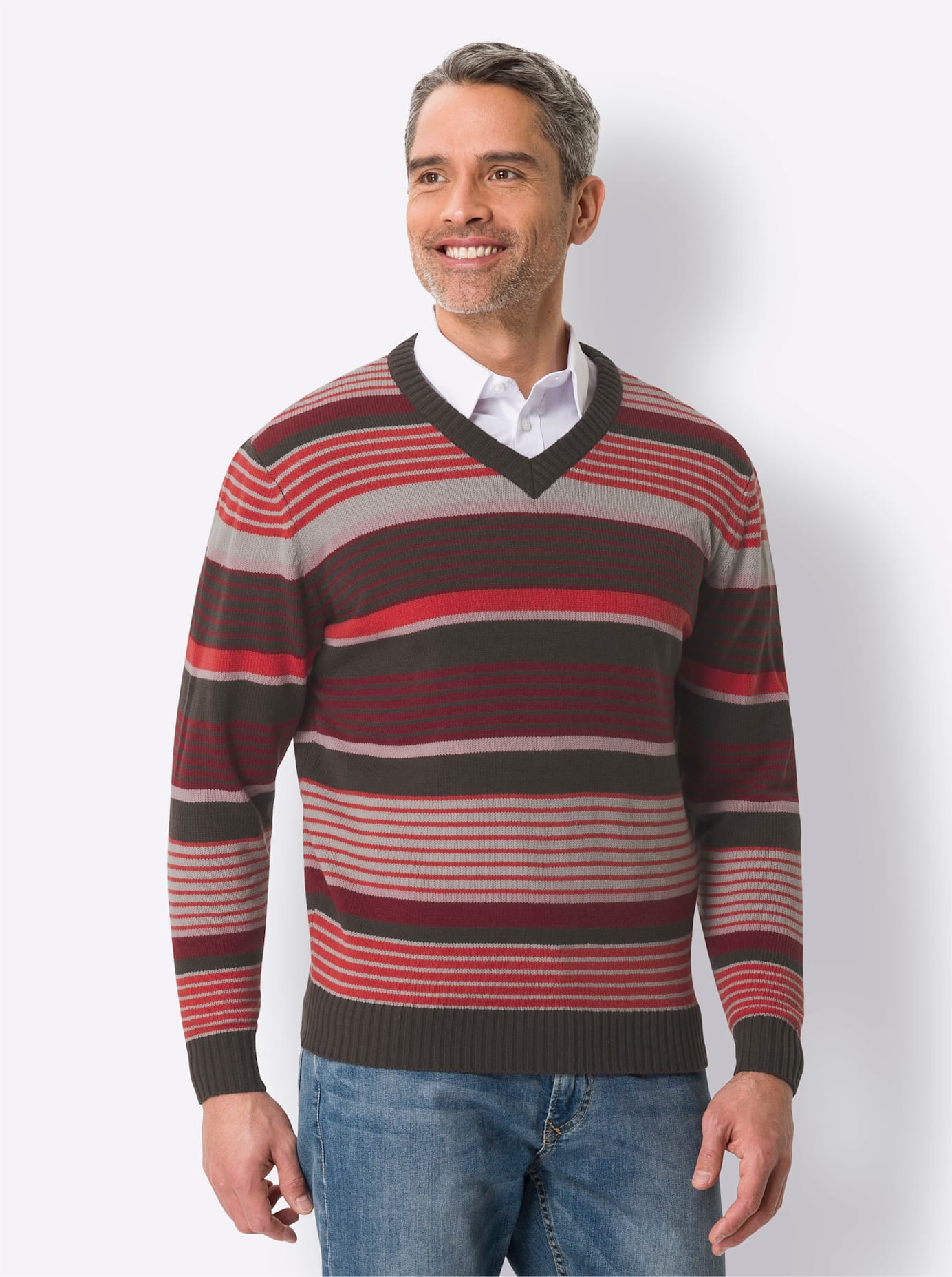 Classic V-Ausschnitt-Pullover »Pullover«