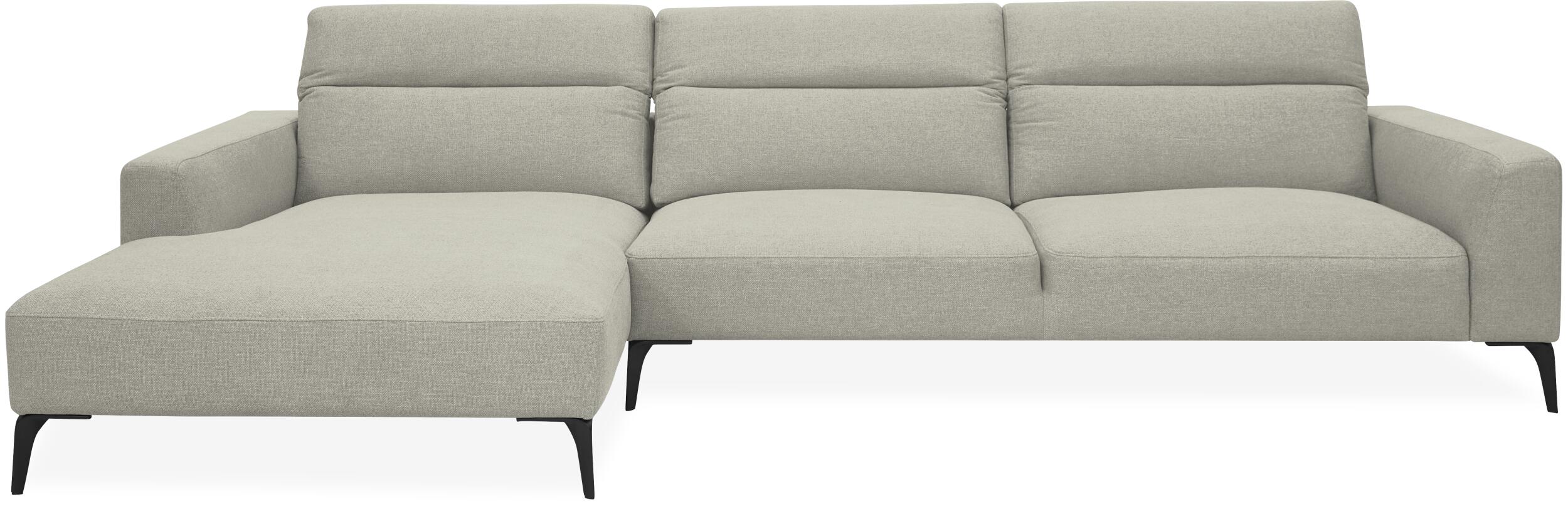 Volanti venstrevendt sofa med chaiselong