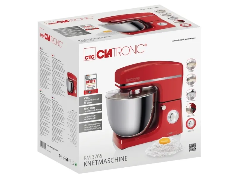 Foodprocessor 1500W rød KM 376