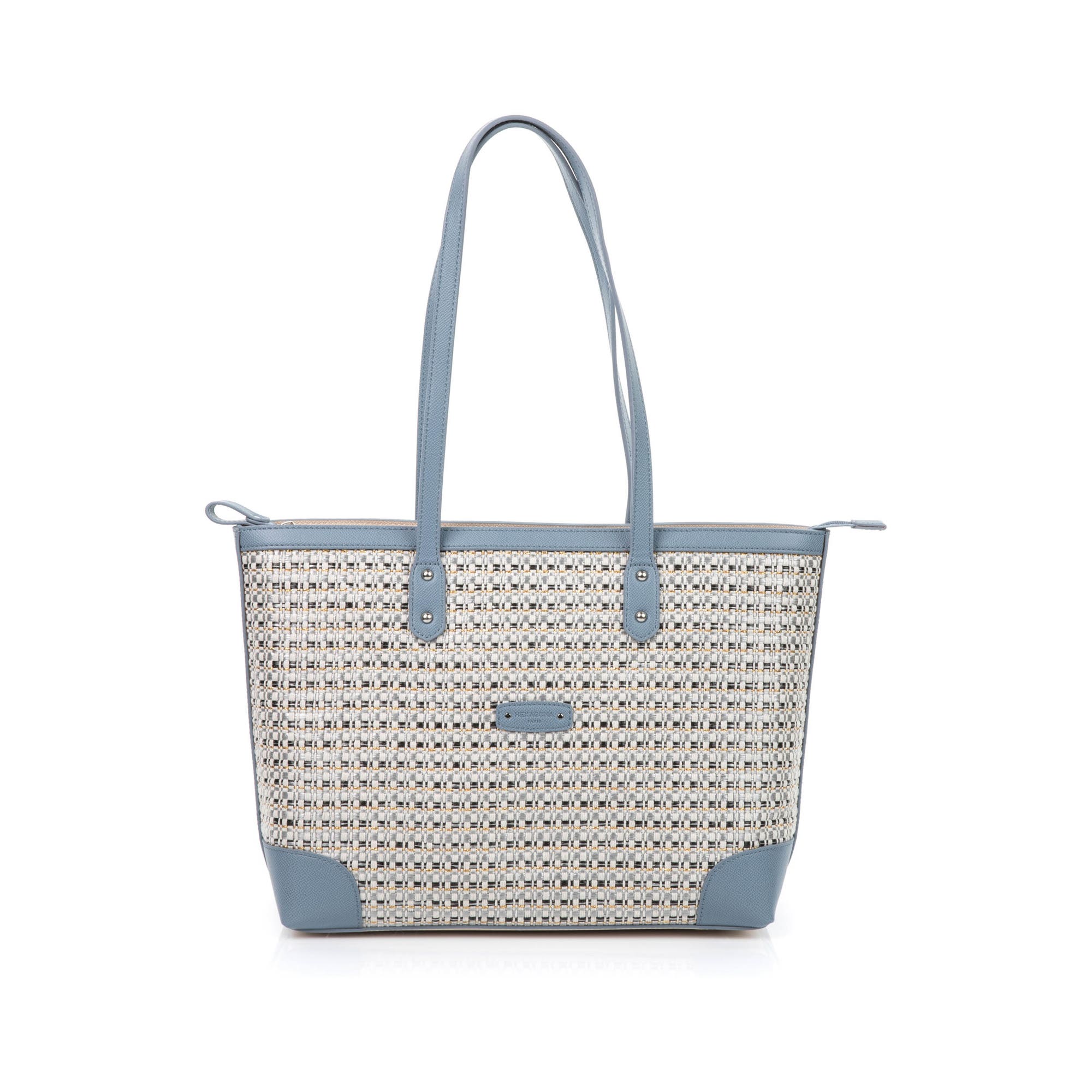 Sac de shopping bleu