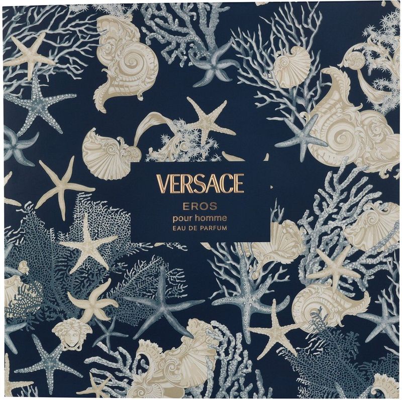 Versace Eros Eau de Parfum Set - 100ml EDP + 5ml EDP + 150ml Douchegel