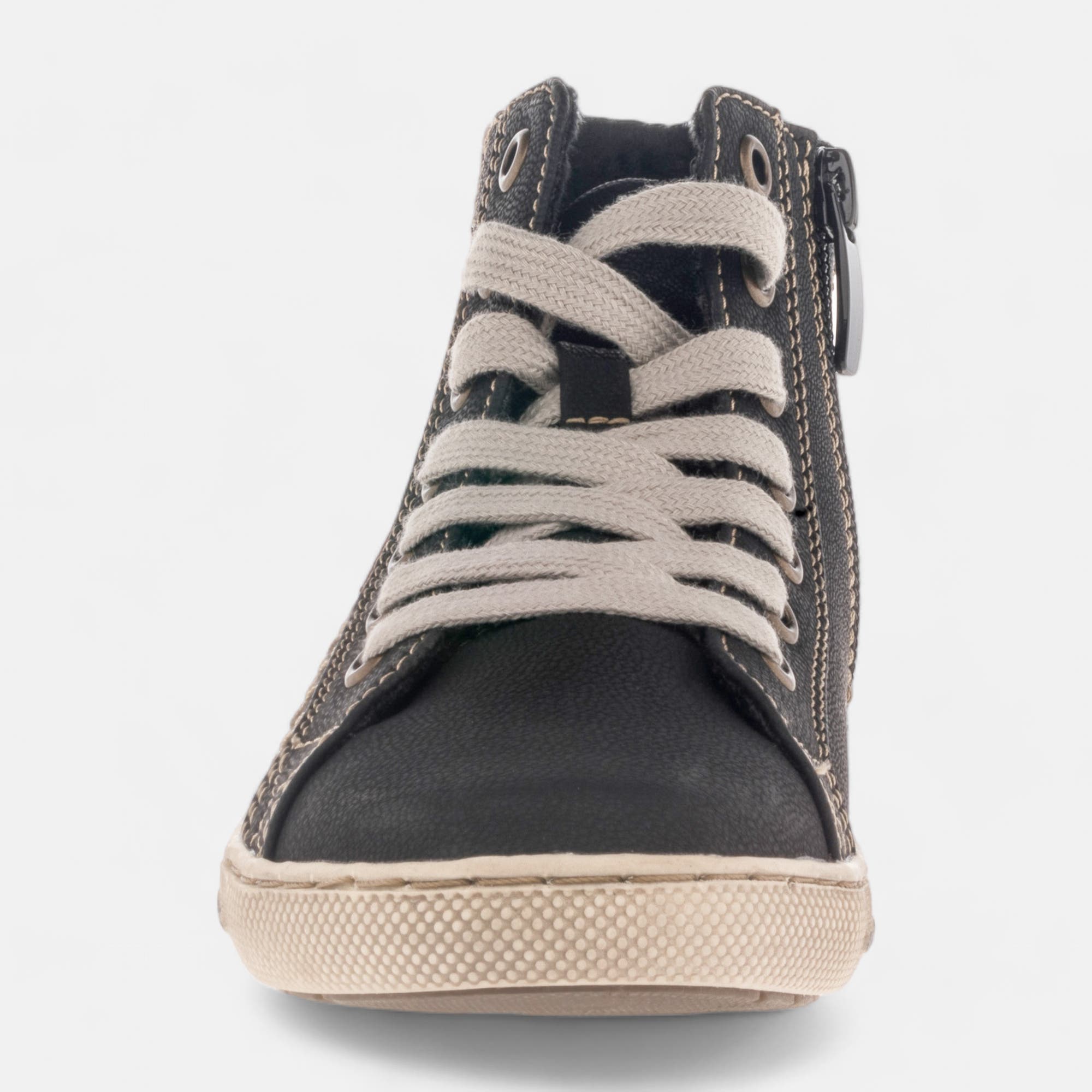 Baskets hautes Femme noir