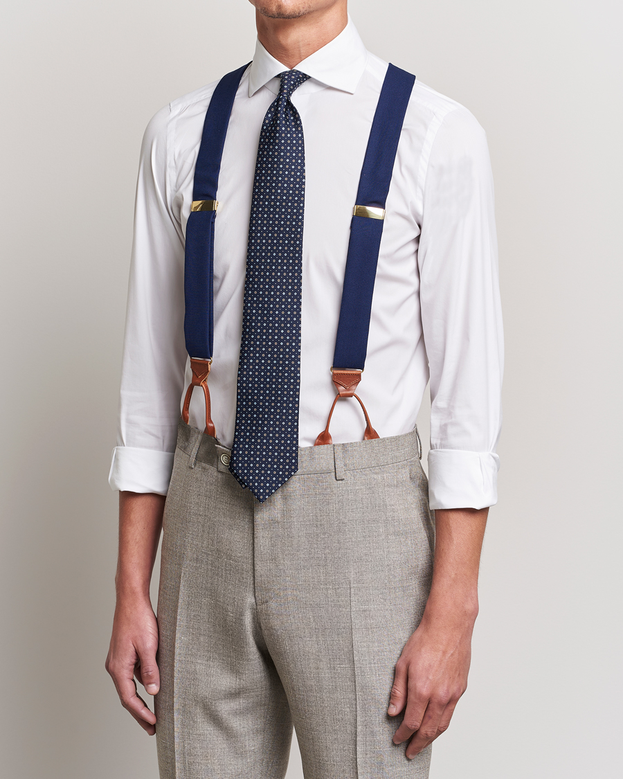 Albert Thurston Fresco Braces 38mm Royal Blue