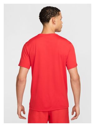Maillot manches courtes Nike Dri-Fit UV Miler Rouge Homme