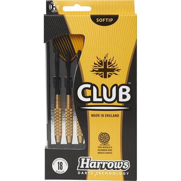 Harrows Club Brass Softip Dartpile