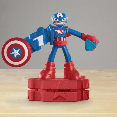 Play-Doh Captain America Stamping Shield Lekesett