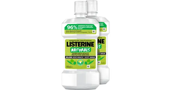 Listerine Mundspülung Naturals 2 x 500 ml