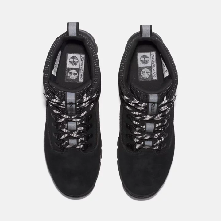 Chaussure de randonnée à lacets mi-haute Euro Hiker en Gore-Tex pour femme en noir