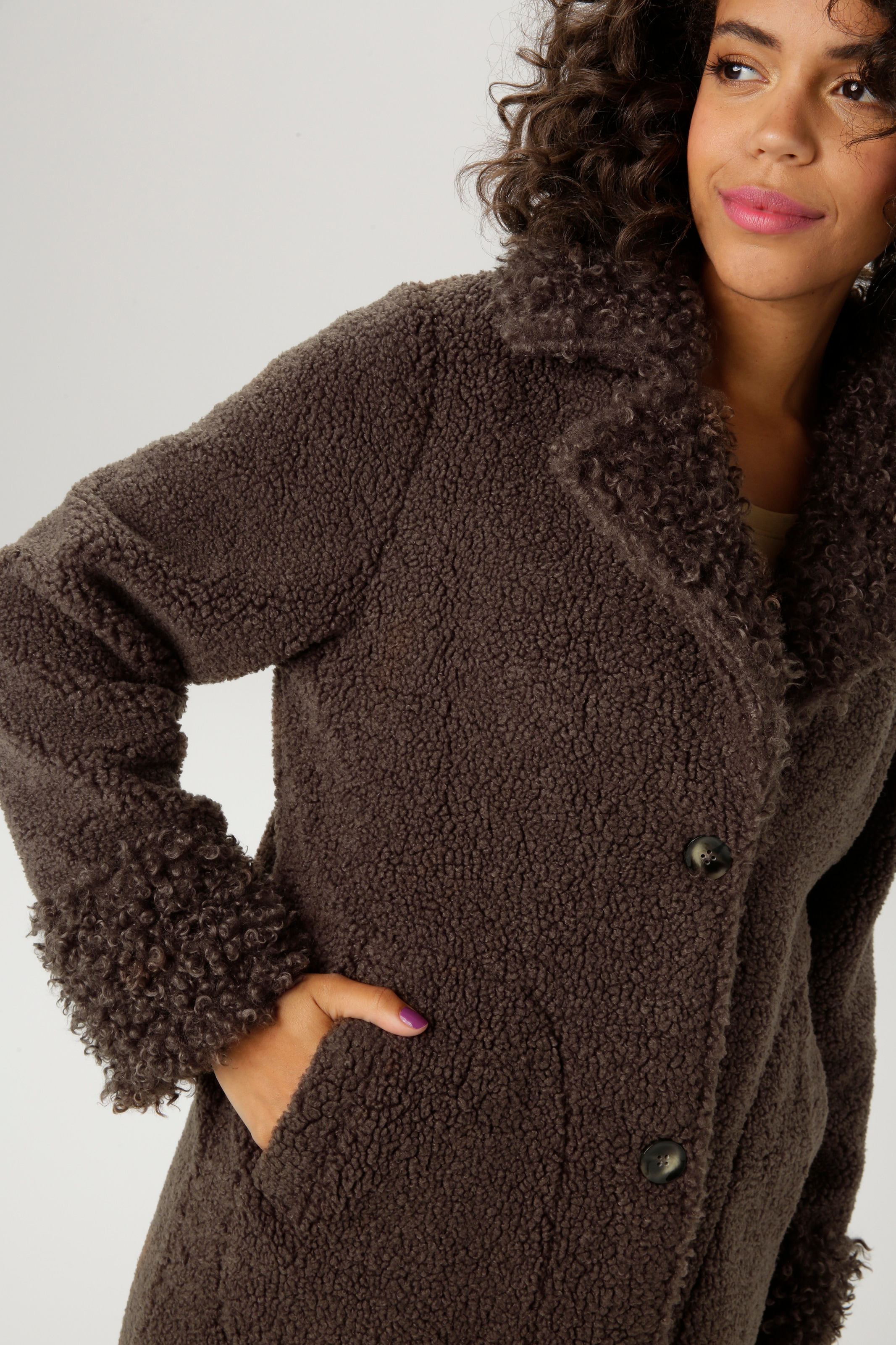 Aniston CASUAL Langmantel , mit 