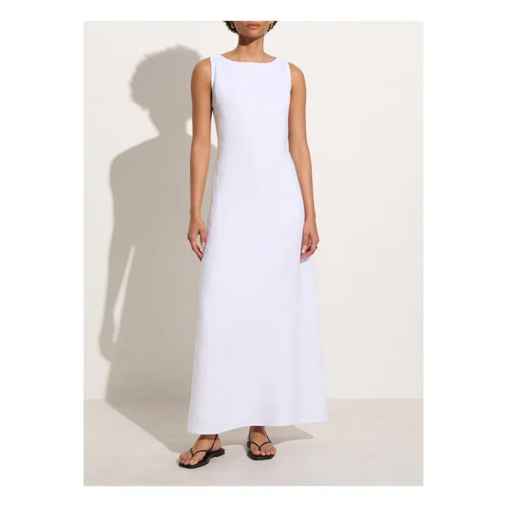 Faithfull the Brand Robe Nahna Maxi | Blanc