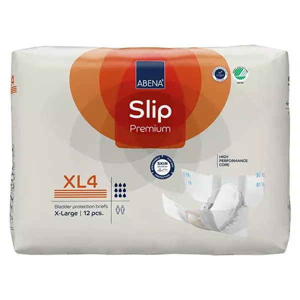 Abena Frantex Slip Premium Change Complet Taille XL4 12 unités