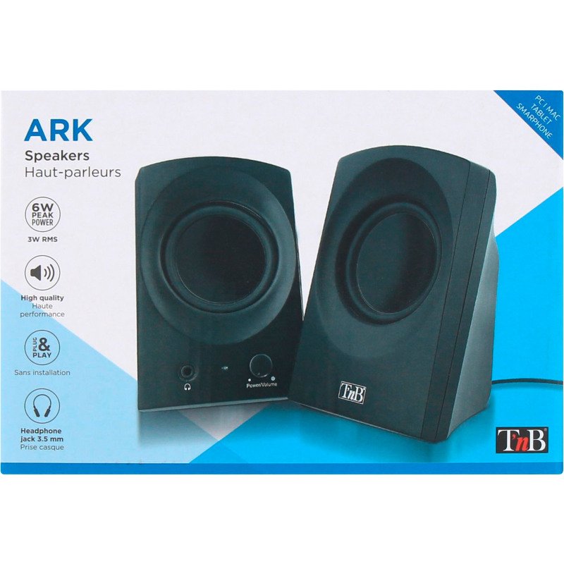 Enceintes audio Ark 2.0 6W