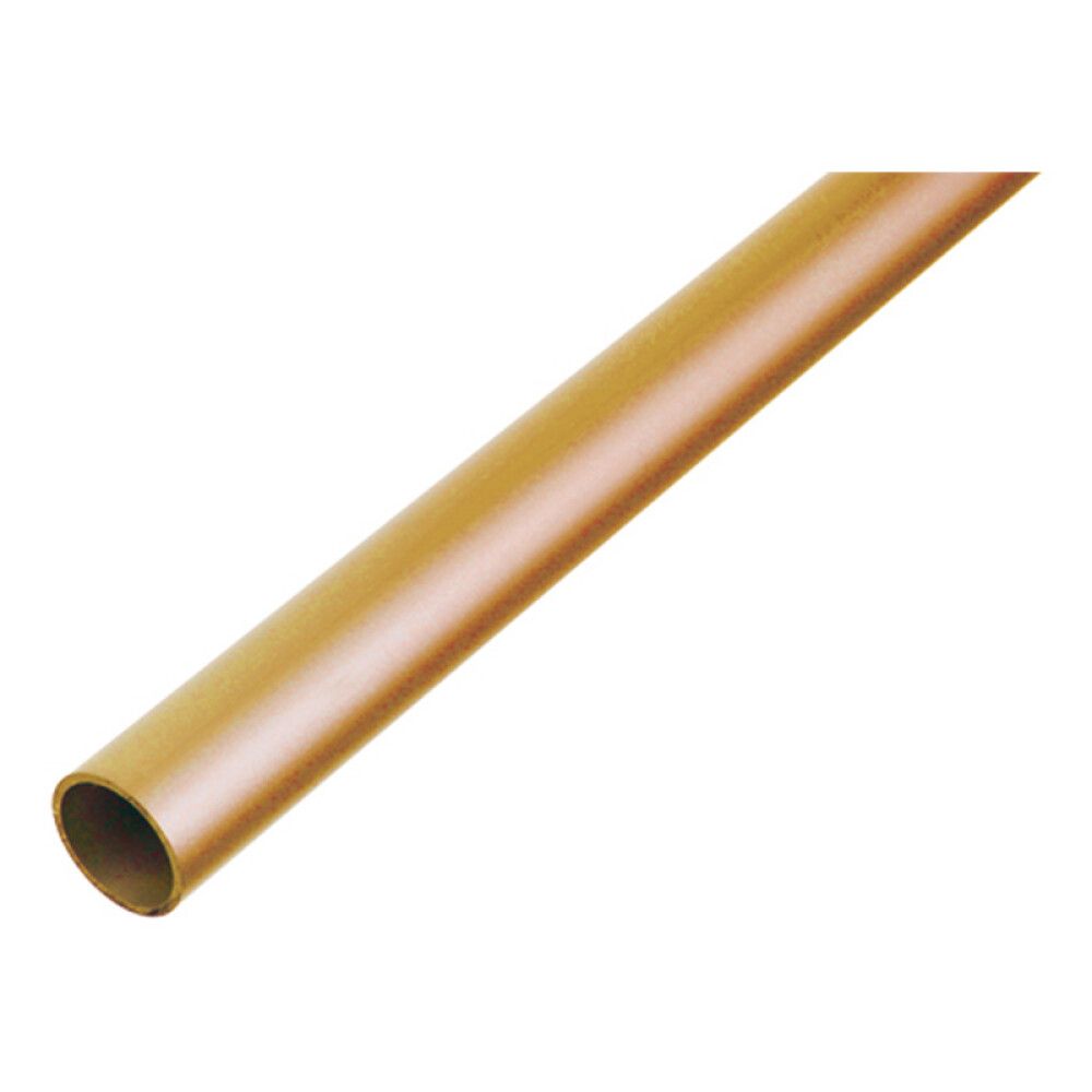 RUNDRØR GAH ALBERTS MESSING 1000X6X0,5MM