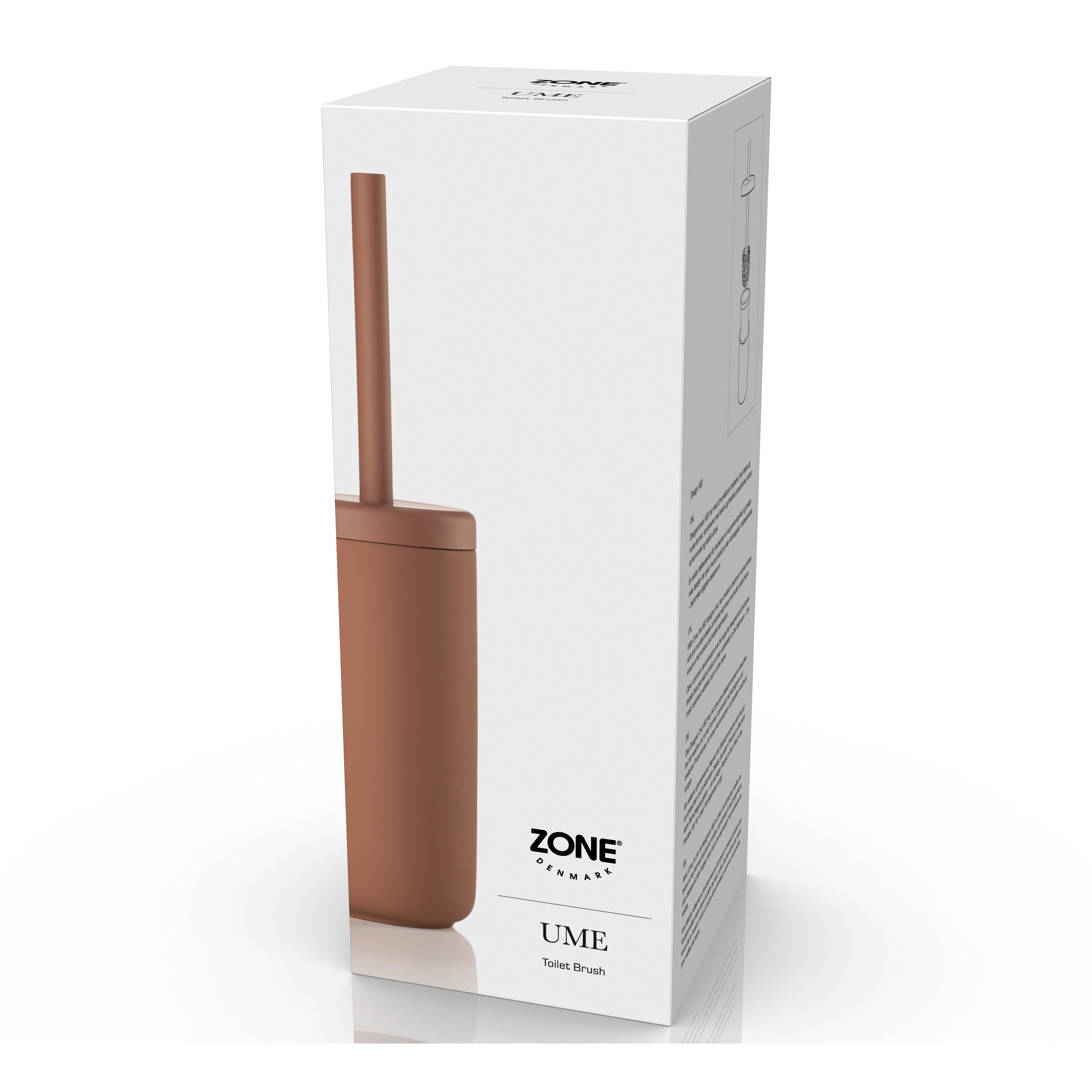 Zone Denmark Ume Toiletborstel - Terracotta