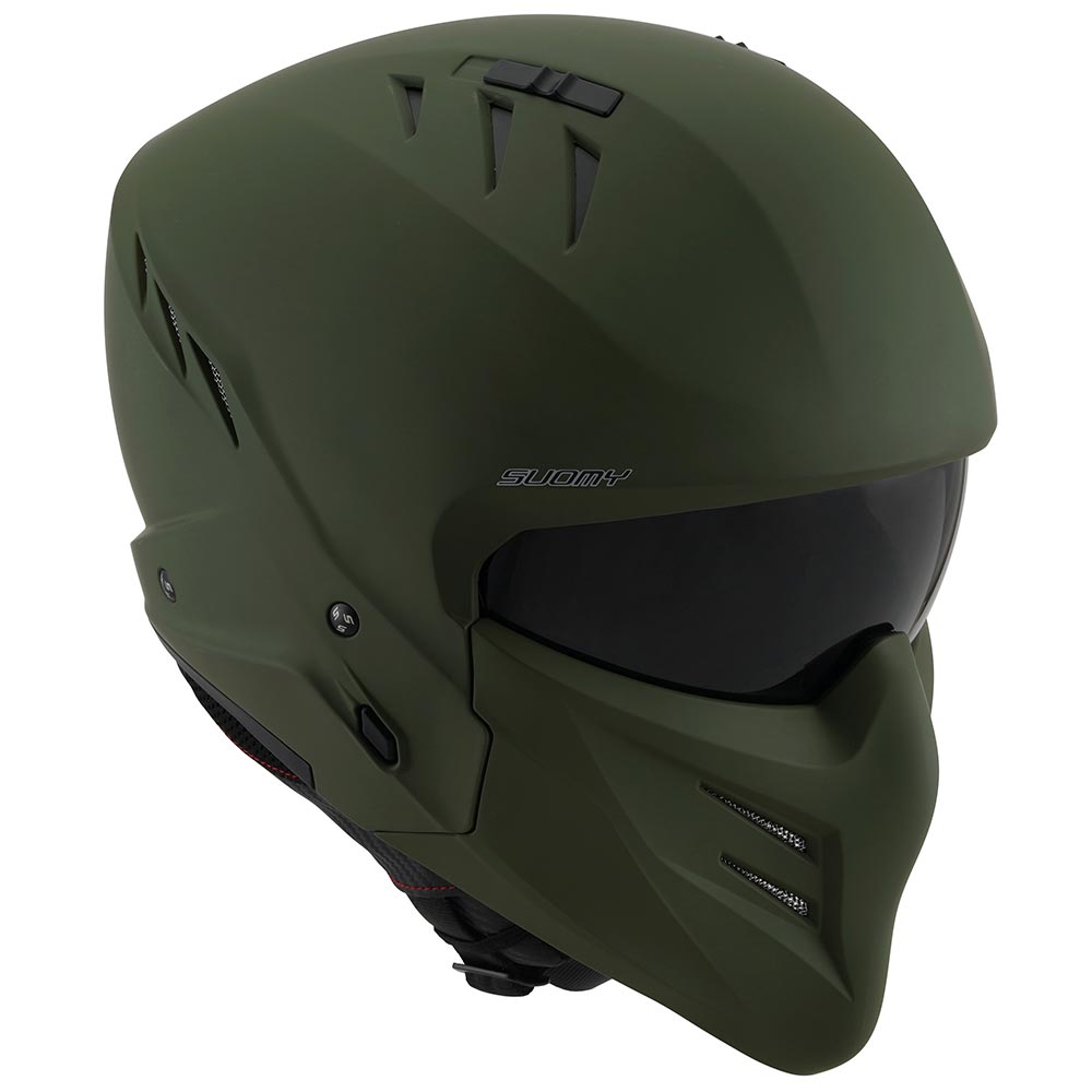 Suomy - Casque Armor Plain Kaki / Mat