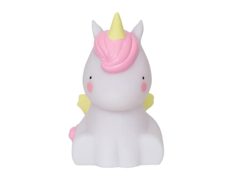 A Little Lovely Company Nachtlicht Einhorn Umweltfreundliches Nachtlicht mit sanftem Licht