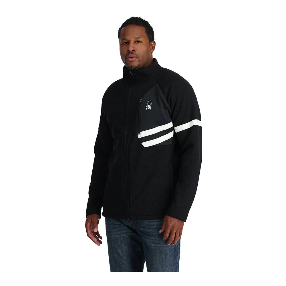 Spyder WENGEN BANDIT - Polaire Homme black