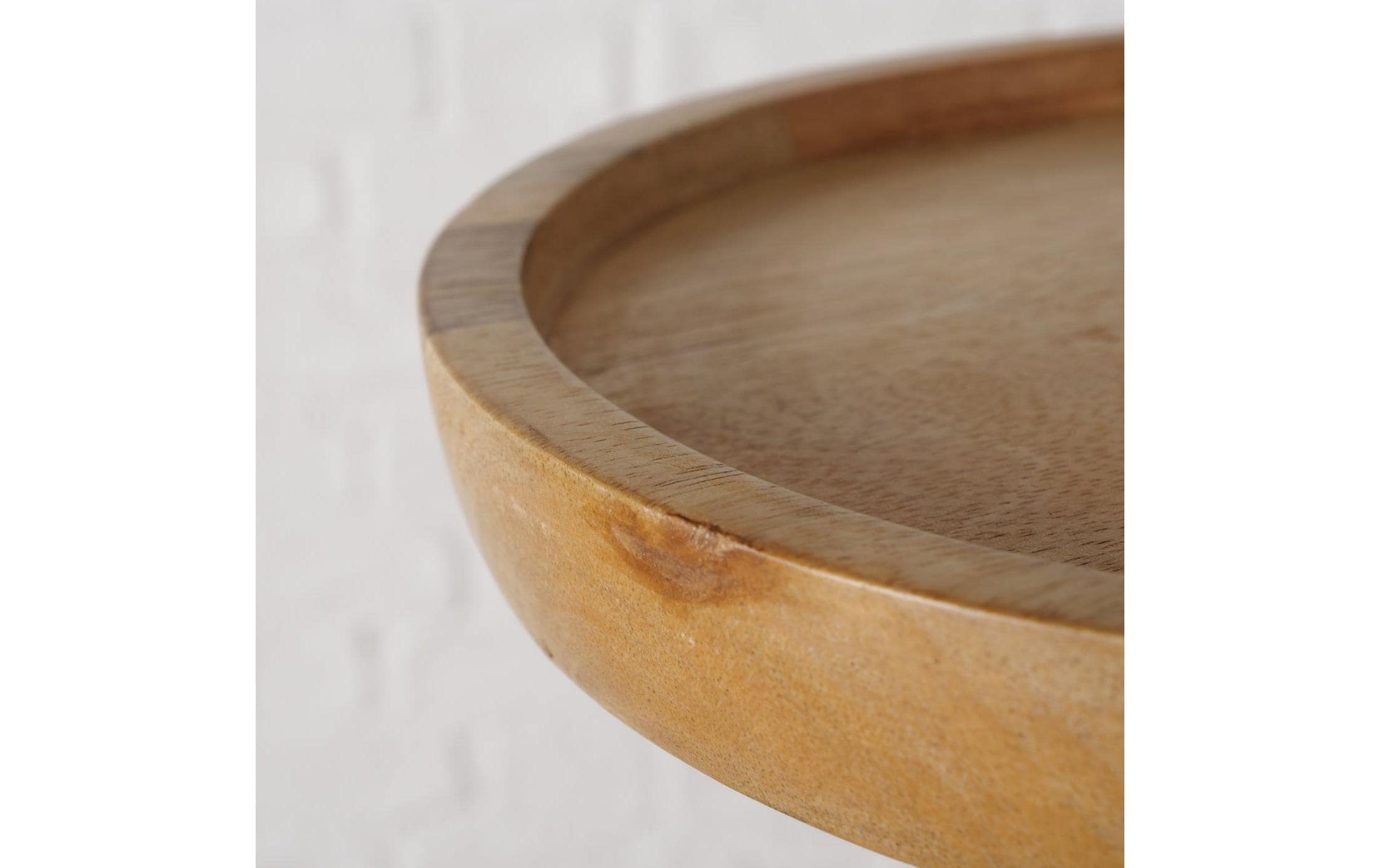 Etagere Wenlis, BraunEtagere aus Mangoholz