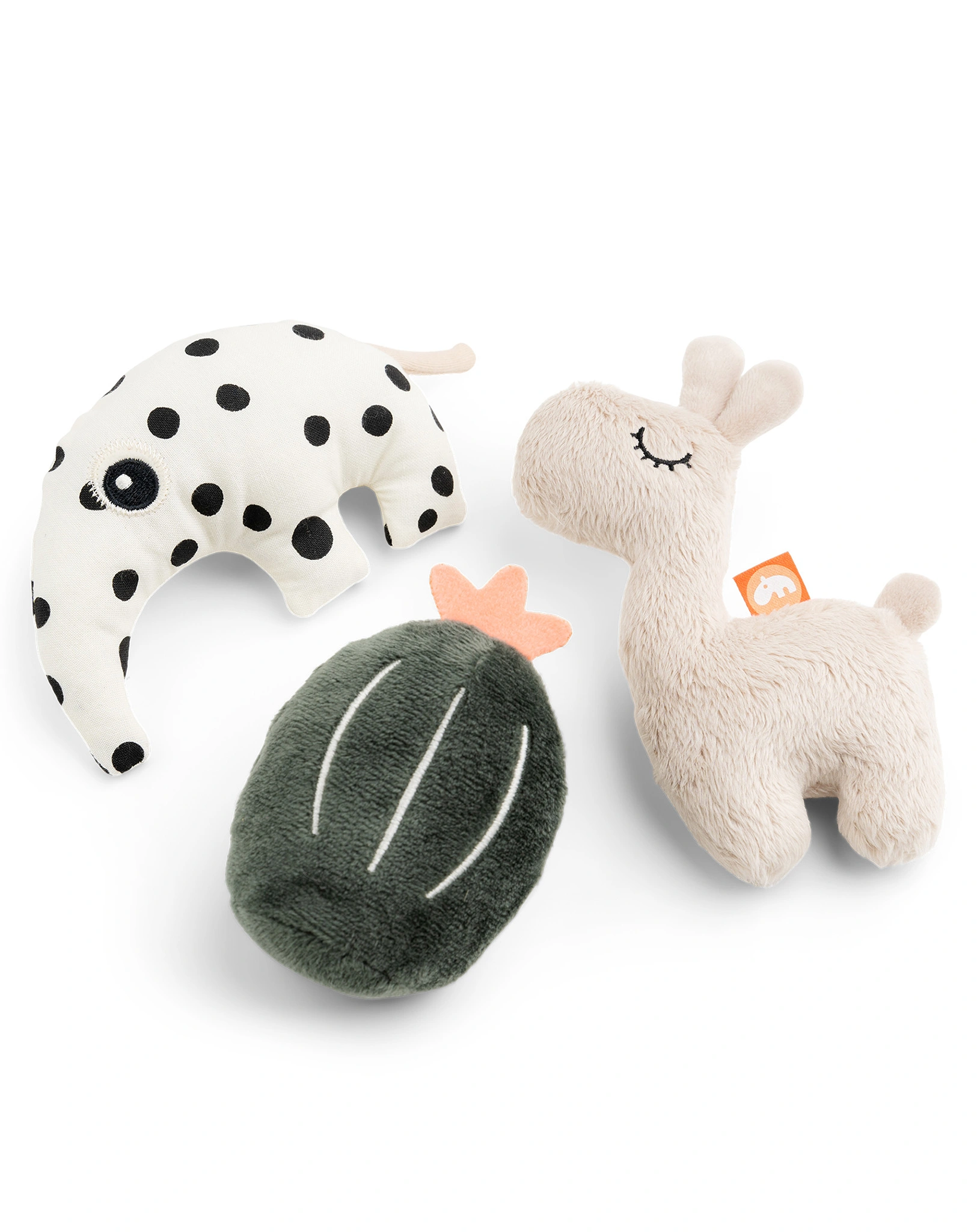 Kuscheltier-Set HIDE&SEEK - LALEE (22cm) 5-teilig in bunt