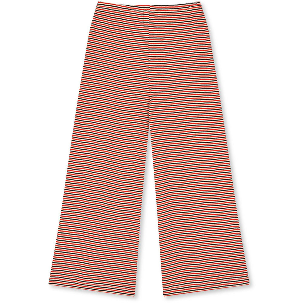 Køb Mads Nørgaard Fiery Red/Vanilla Ice 2X2 Bomuld Stripe Verona Bukser