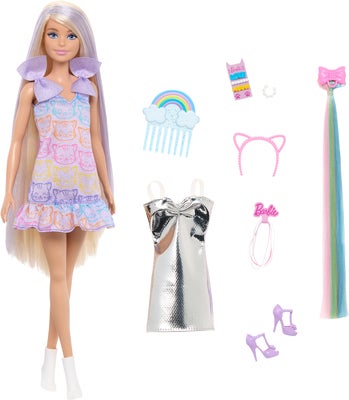 Barbie Hair Play Dukke Blondine