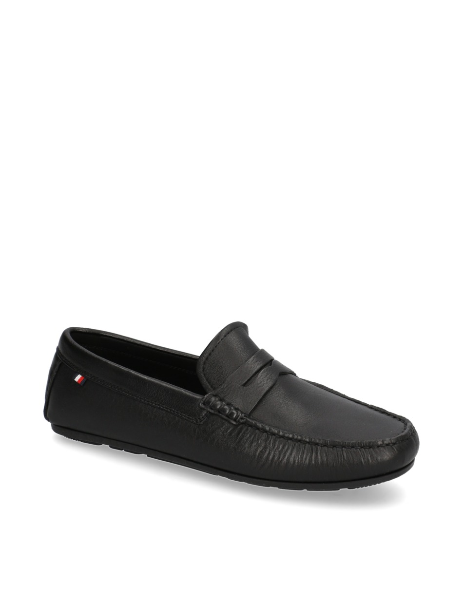 CLASSIC HILFIGER LEATHER DRIVER