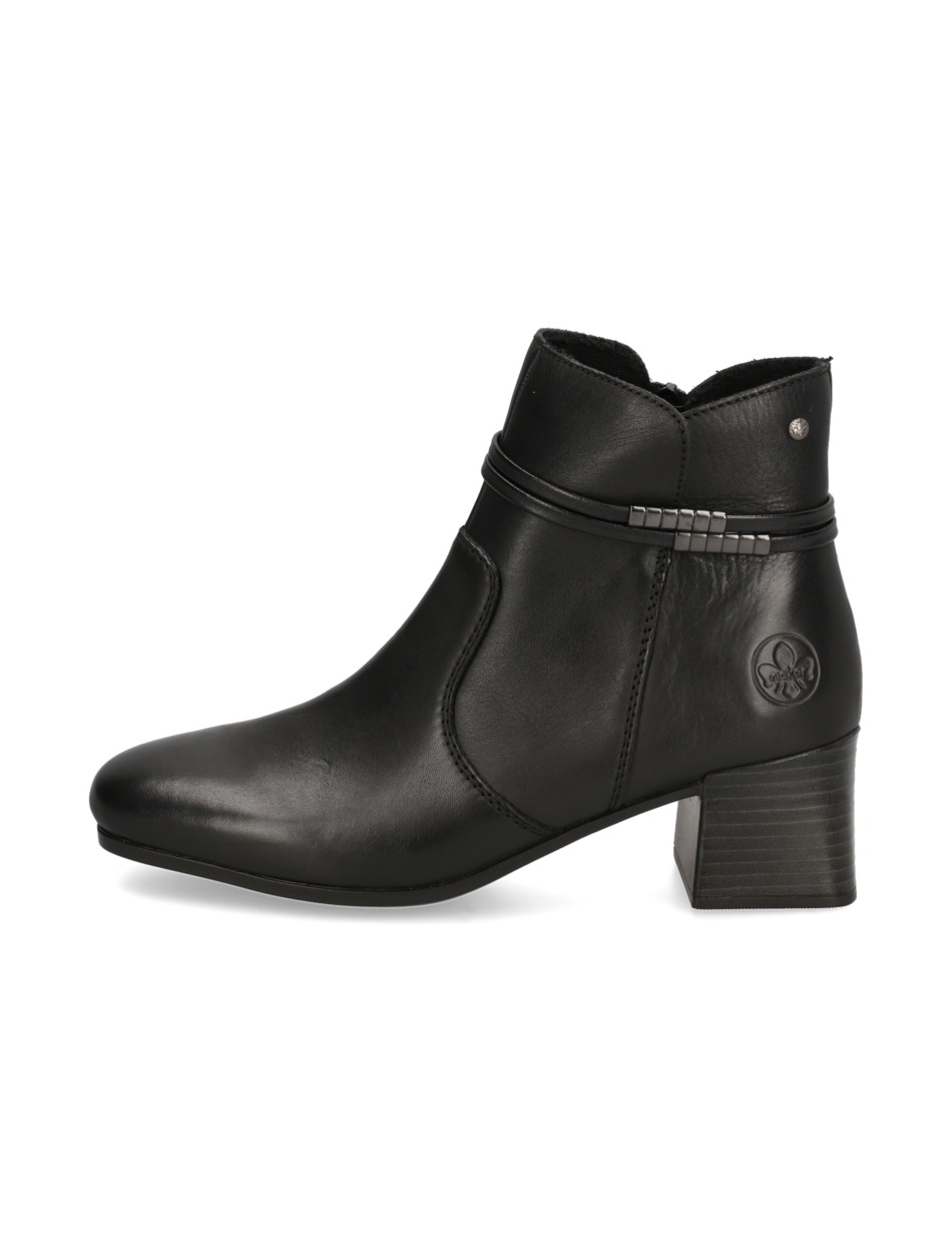 Glattleder Stiefelette