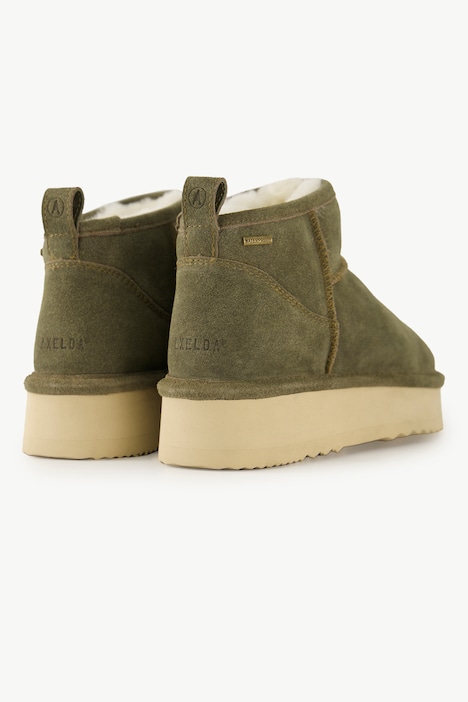 Axelda Lammfell-Boots, wasserabweisend, Weite H