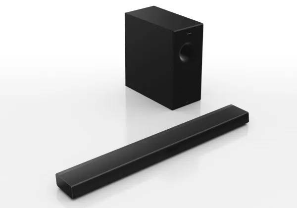 Panasonic SC-HTB600 - Lydbarsystem - til hjemmebiograf - 2.1-kanal - trådløs - Bluetooth - App-kontrolleret - 360 Watt (Total) - sort